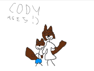 Cody's Childhood Drawing