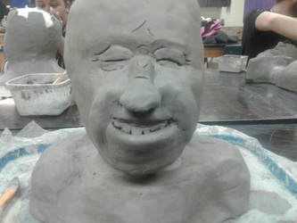 Me but in clay