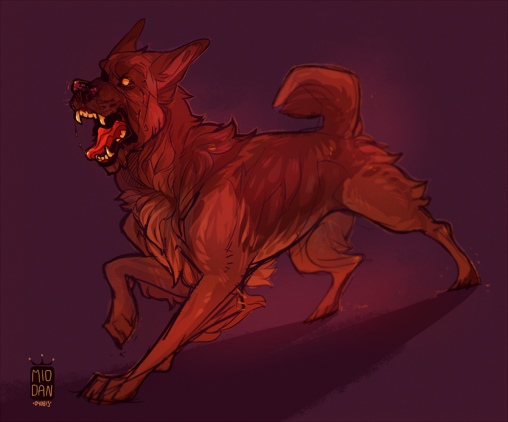 snarling dog, now theres something new