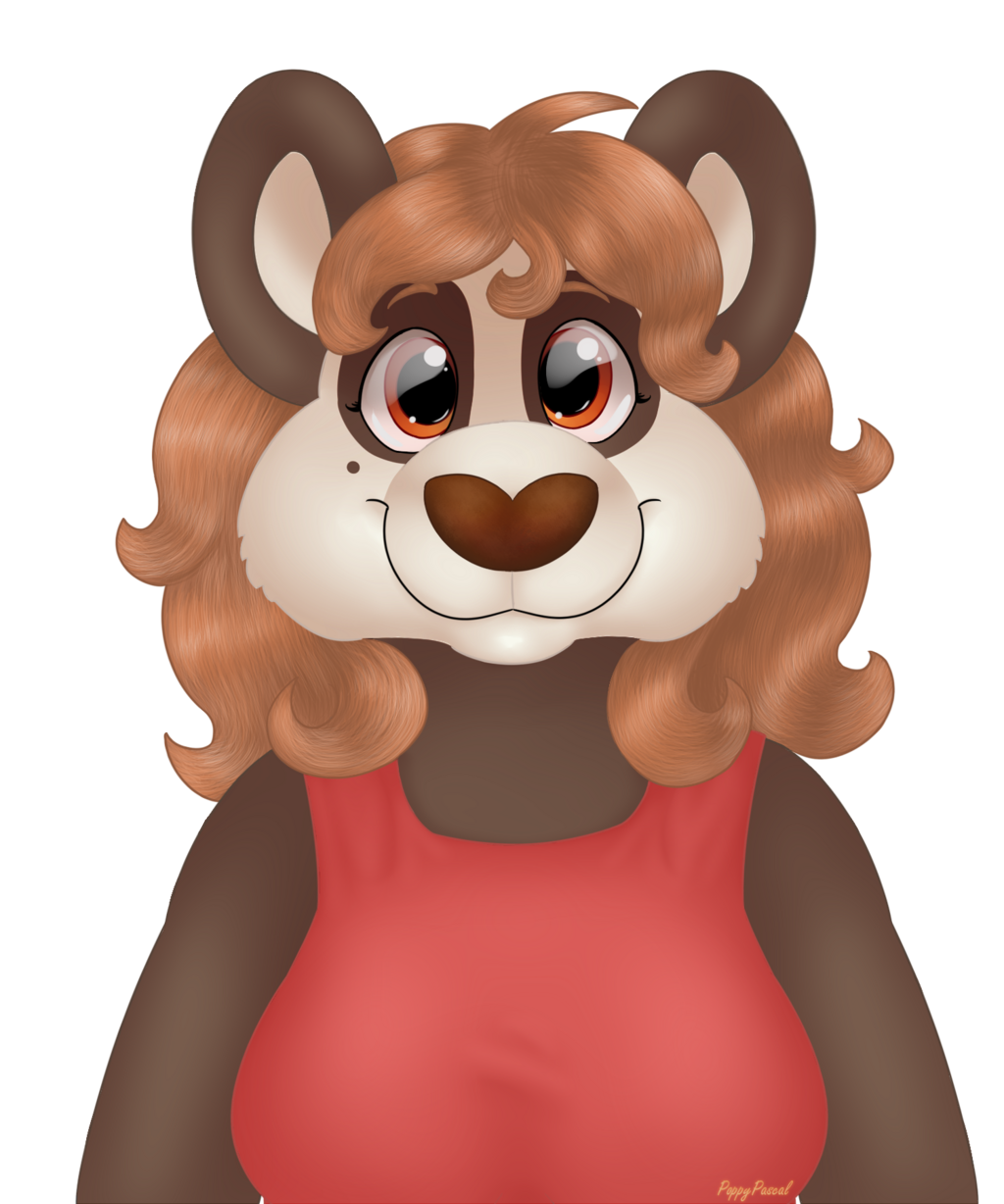 Commision bust for Miss RinRin Momma Bear