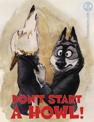 Don't Start A Howl - Zootopia FanArt