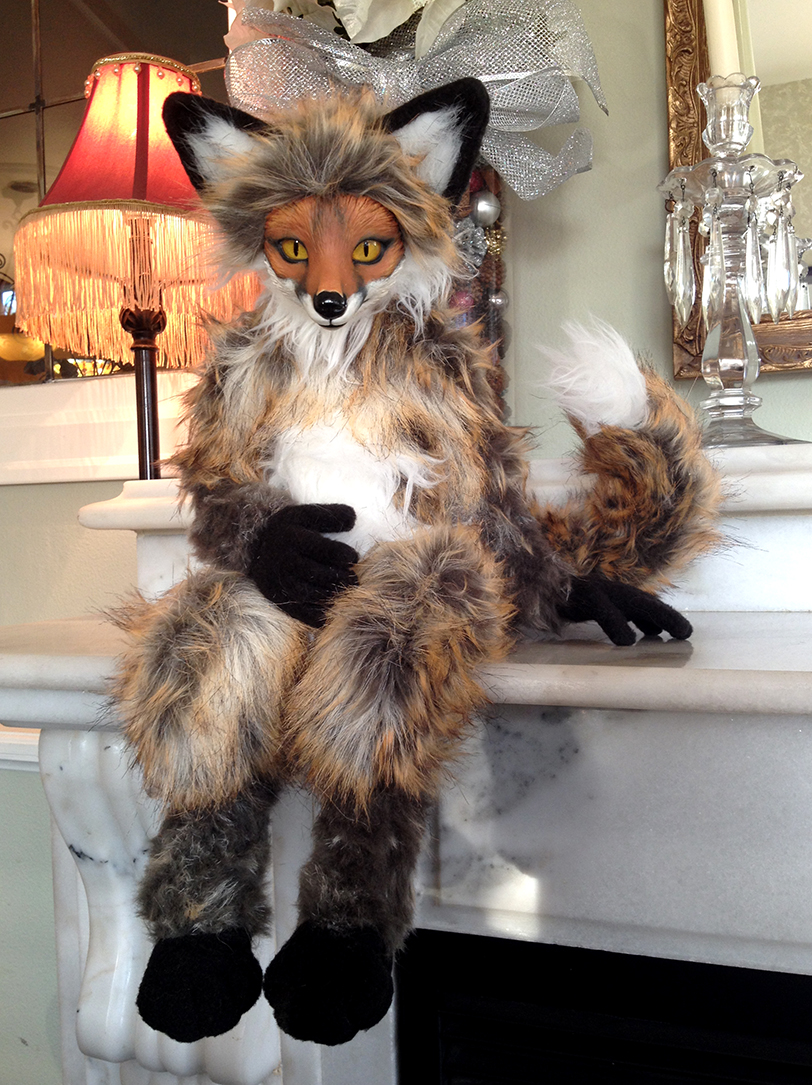 Red Fox OOAK Art Doll 3