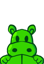 jumping hippo gummy