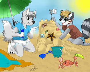 Beachtime Fun! *Soaked!*