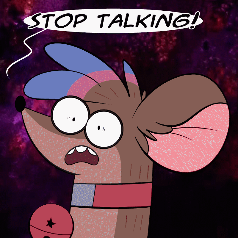 Stop Talking! (Animated) — Weasyl