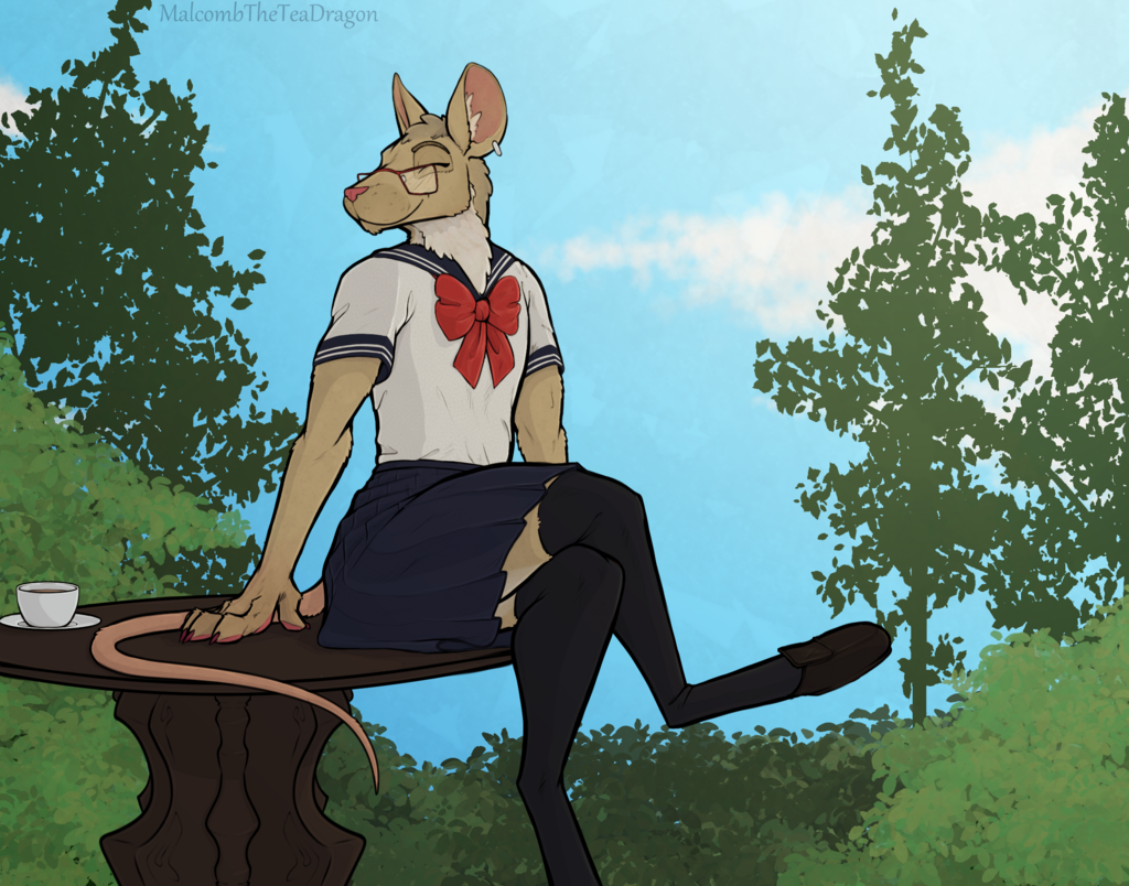 Most recent image: He Likes the Skirt