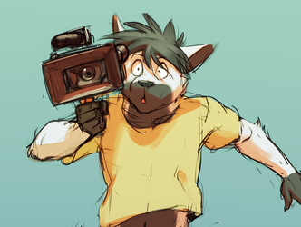 "Getting the Shot" by Meesh