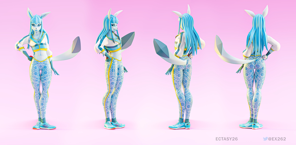 Most recent image: Glaceon Ref Sheet