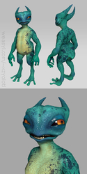 alien critter - alternate texture