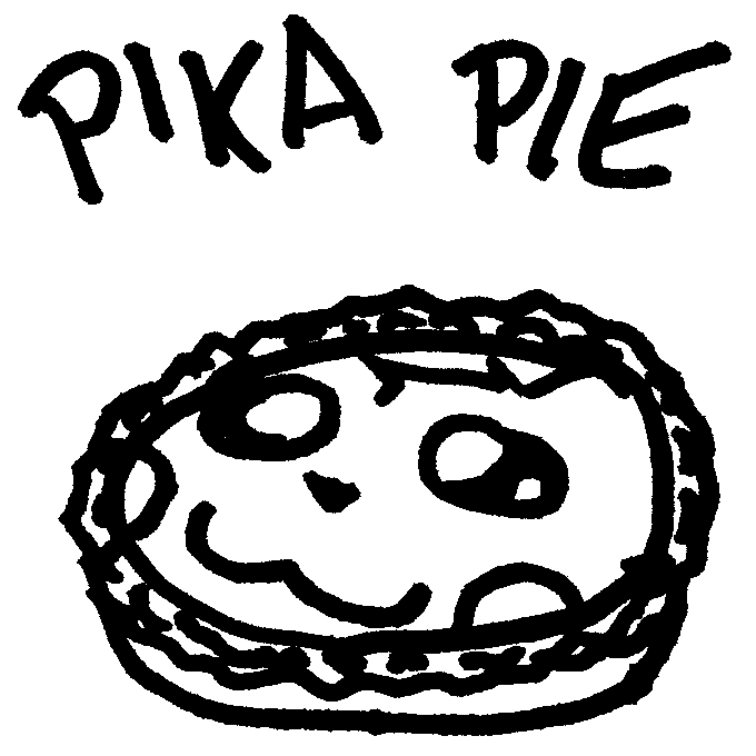 Pika Pie - Sticky Note Doodles