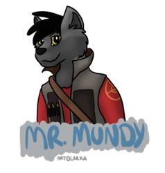 Mr Mundy Badge
