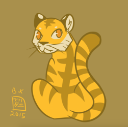 Mustard Tiger