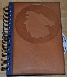 Custom Dragon Sketch journal