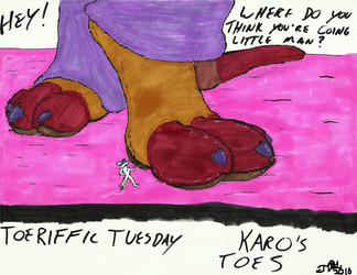 Toeriffic Karo's Toes