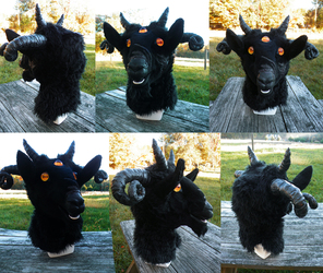 demon goat/sheep partial