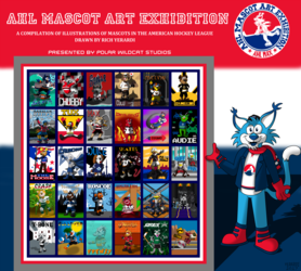 AHL MAX Mascot Collage