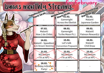 .: Streaming Plans - February 2023:.