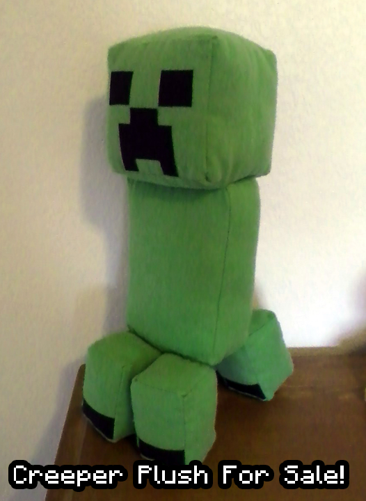 Creeper Plush for Sale! (LIMITED SUPPLY)