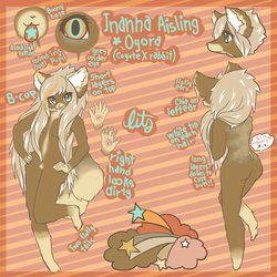 Inanna Aisling Ref Sheet by Lits