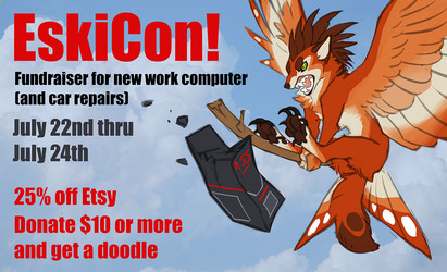 EskiCon - fundraiser for new work computer