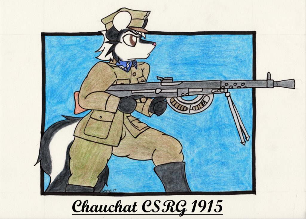 Martial Pinups: Chauchat CSRG 1915
