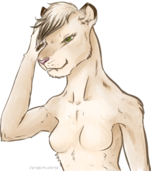 Lioness Bust