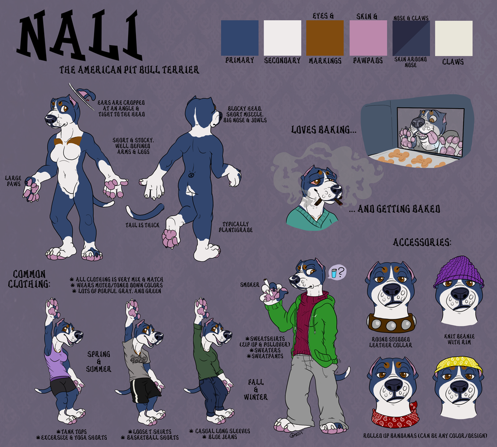 Nali APBT deluxe reference sheet