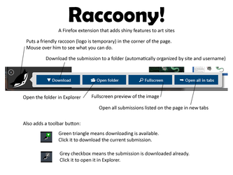 Raccoony! (addon for Firefox)