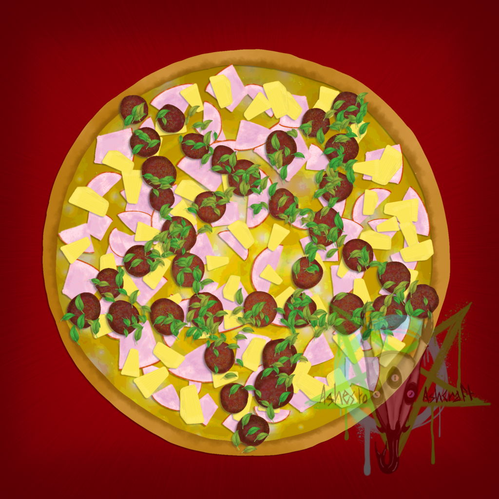 Pentacle Pizza's Special: Hellish Hawaiian