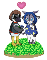Animal Crossing Valentines by Snafuangel (DA)