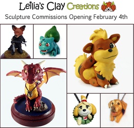 Sculpture Commissions Opening February 4th!