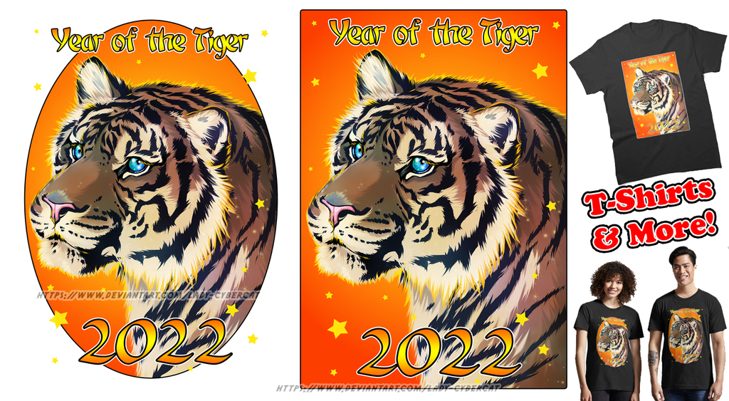 Year of the Tiger Shirt Design