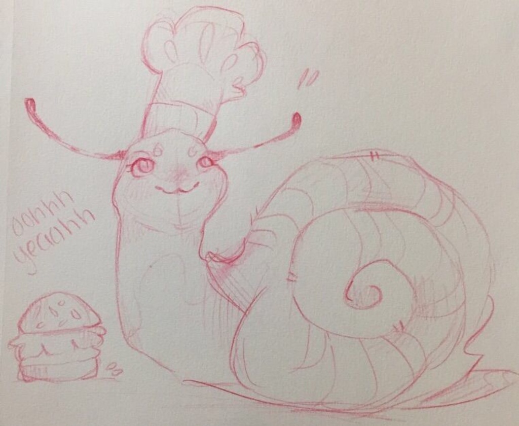 Chef snail