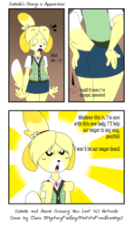 Isabelle's Change in Appearance