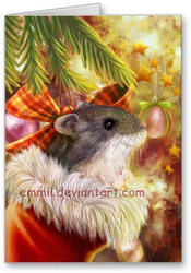 Hammie Christmas Card