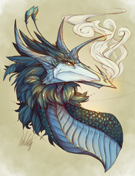 Feathered dragon