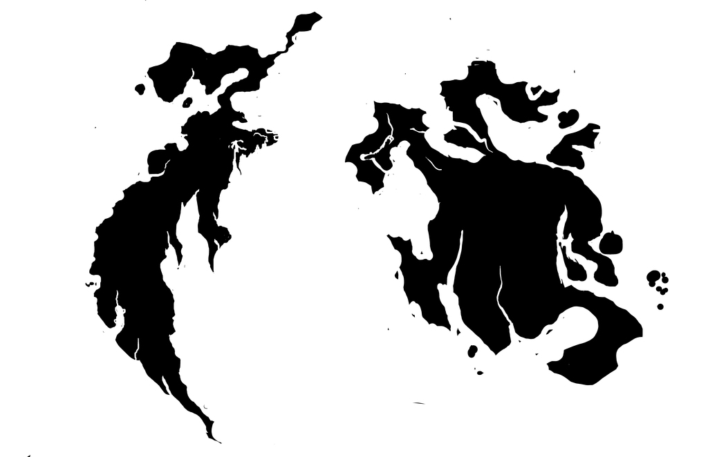 World Map attempt 1 (Continents)