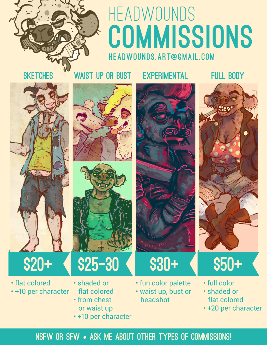 Comissions: OPEN!