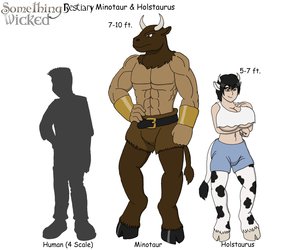 SW_Bestiary: Minotaur and Holstaurus