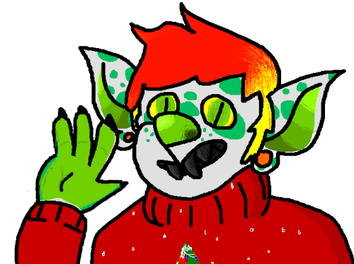 ugly sweater by welhungpup (.gif)
