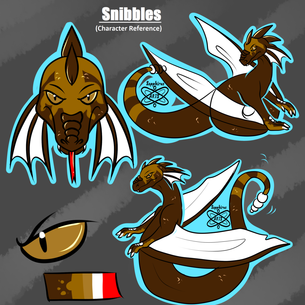 Snibbles +Flatcolor Character Reference Commission+