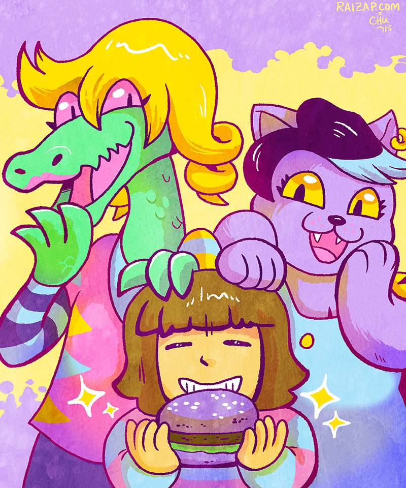 Bratty, Catty, and a Glamburger