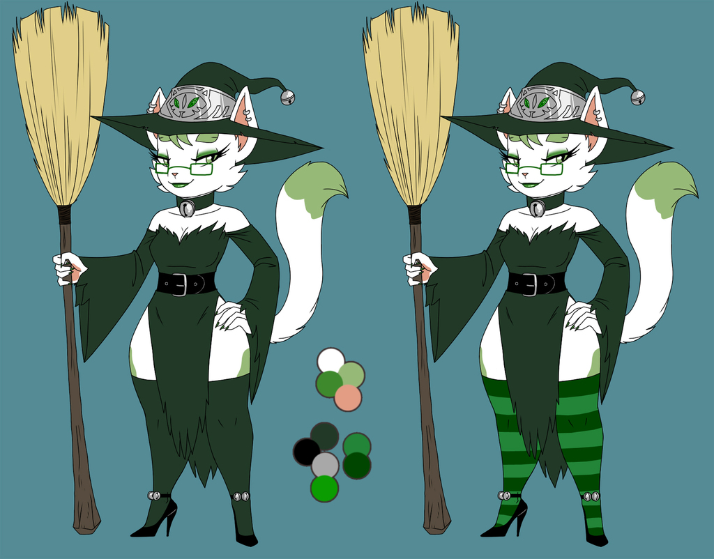 Odette the witch kitty