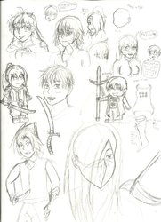 Manga sketch dump