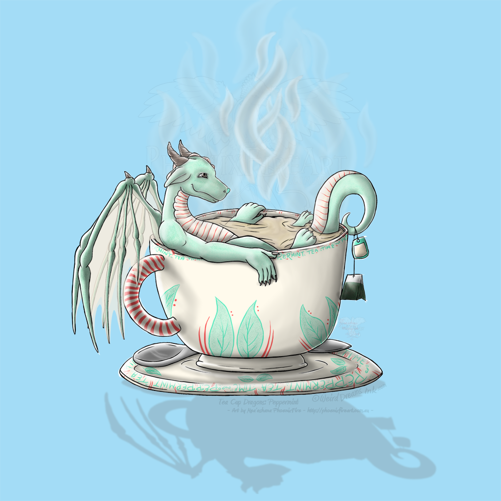 Tea Cup Dragons: Peppermint