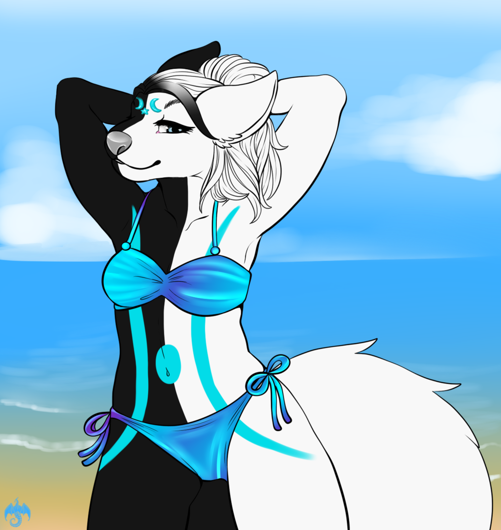 Beach Relaxation Time for Jotie