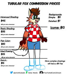 Commission Prices 2019