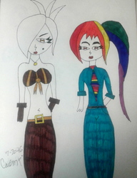 Rainbow Dash and Gilida