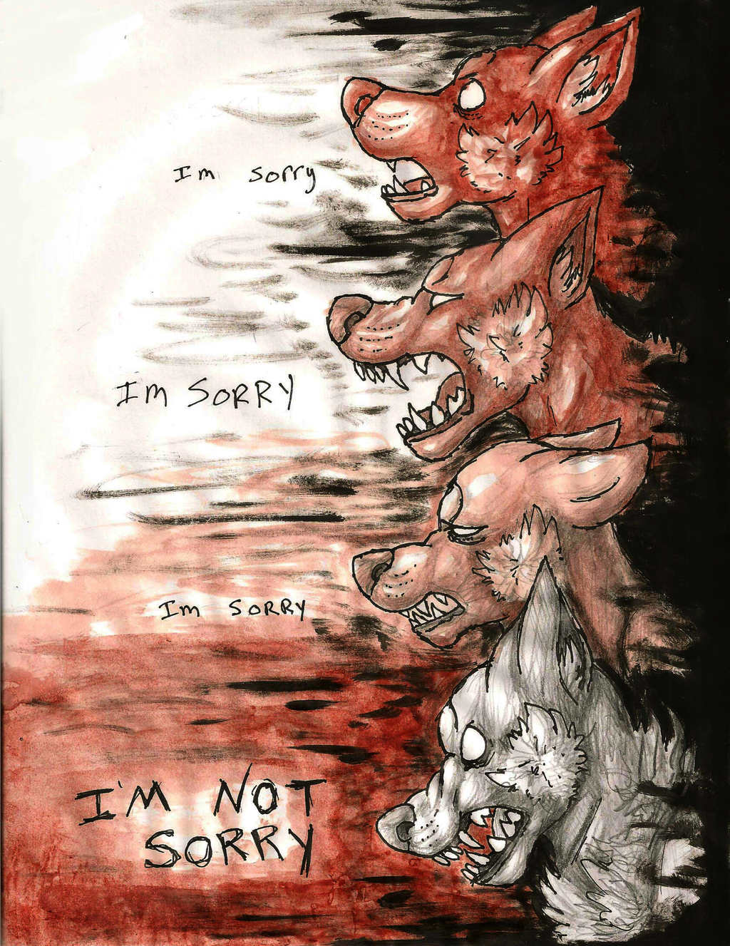 Most recent image: "sorry"
