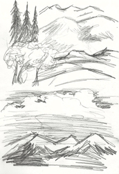 Page 13 - Fantasy Themed Sketchbook